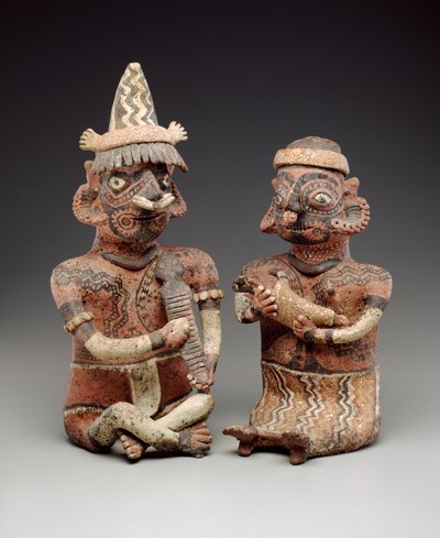 Male and Female Figure by Nayarit